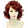 NEW !!! Lovely Short Wig Curly Fox Red Summer Style Skin Top Ladies Wigs UK by Wiwigs