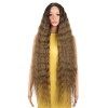 DÉBUT Perruque lace front super longue et ondulée pour femme - 104,1 cm - 280 g - Fibre synthétique résistante à la chaleur -