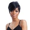 FreeTress Equal Synthetic Hair Wig - CHARLIE 1 - Jet Black by Freetress