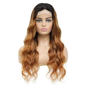 Perruque Femme Naturelle BréSilien Perruque Bresilienne 4x4 Lace Closure Wig Blonde 1b30 Transparent Lace Front Wigs With Bab