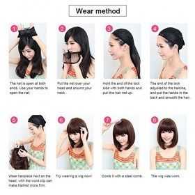 Sunydog-Perruques de cheveux blonds courts avec frange perruque de cheveux ondulés perruques de cheveux synthétiques résistan