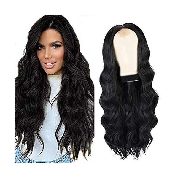 Pliantfis Perruques cheveux humains Water Wave Wigs with Baby Hair 150% Density Pre Plucked Brazilian Remy Hair Free Part Unp