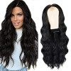 Pliantfis Perruques cheveux humains Water Wave Wigs with Baby Hair 150% Density Pre Plucked Brazilian Remy Hair Free Part Unp