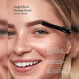 Arches and Halos Crayon dOmbrage pour Sourcils Incliné en Brun Neutre 0,04 Oz 0.35 ml