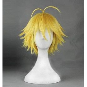 Anime japonais Les Sept Péchés Capitaux Cosplay Chaussures Meliodas Cosplay Perruque De Mode Hommes Halloween Cosplay Costume