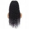 Perruque Bresilienne Perruque Cheveux Humain 4x4 Lace Front Wig Human Hair Water Wave Wig HD Lace Wig Pre Plucked Knots Natur