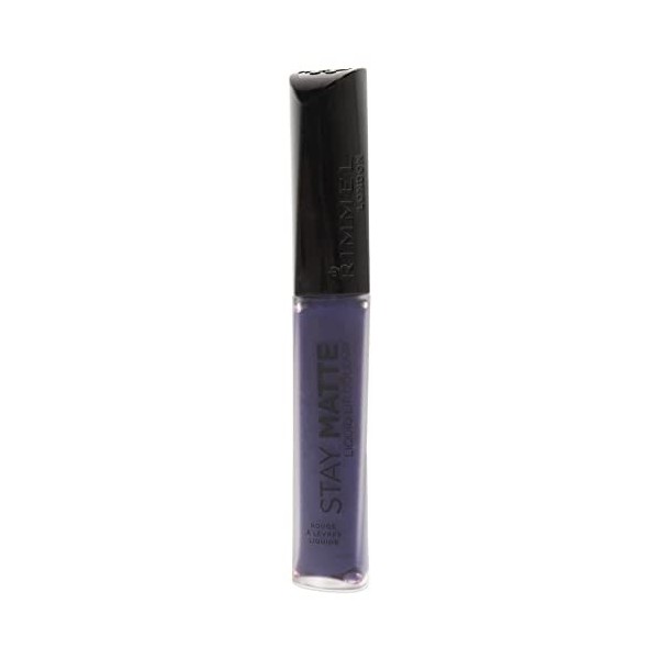 Rimmel London Stay Matte Liquid Lip Color - 830 Blue Iris For Women 0.21 oz Lipstick