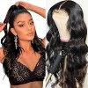 DaiMer Curly Bob 13X1 Lace Front Pixie Cut Human Hair Wigs for Black Women Hand Tied Lace Two Tone Pre Plucked Glueless Wig w