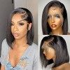 13x4 lace front bob Perruques human hair wigs 14 Pouces Perruque Femme Naturelle Perruque 35 cm / 14 pouces 