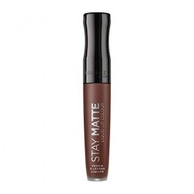 Rimmel - Rouge à Lèvres Stay Matte Liquide - Fini mat - Waterproof et sans transfert - 733 Plunge - 5,5ml