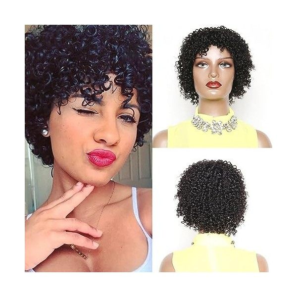 Straight Bob Wigs for Black Women Perruque Femme Naturelle Cheveux Courts Perruque Brésilienne Cheveux Perruque Femme Cheveux