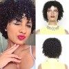 Straight Bob Wigs for Black Women Perruque Femme Naturelle Cheveux Courts Perruque Brésilienne Cheveux Perruque Femme Cheveux