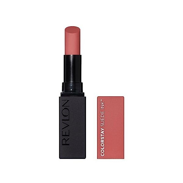Revlon, ColorStay Suede Ink™, Rouge à lèvres, Fini mat, Couleur vibrante, Formule soin & vegan, infusée en vitamine E, N°011 