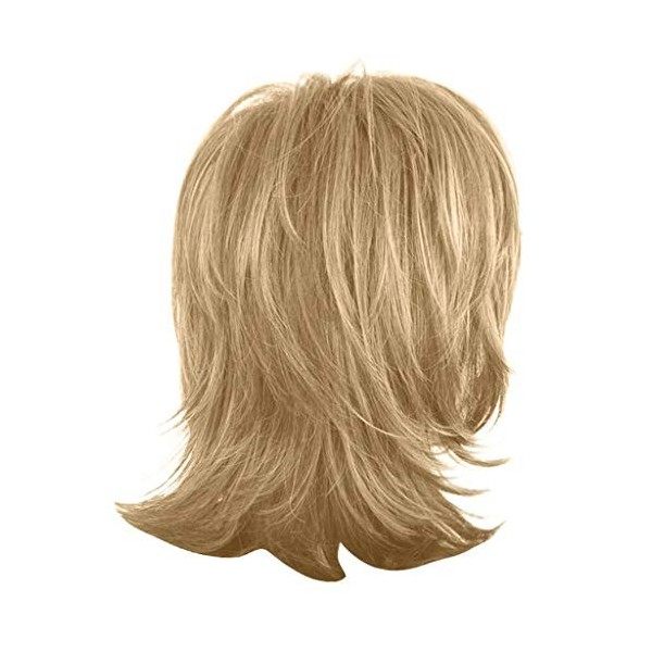 Perruque Femme Courte Court pour les femmes mode synthétique perruque bouclée nouvelle perruque brune perruque naturelle cour