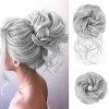 Postiche Chignon Désordonné, Chouchou Postiche Ondulé Faux Chignon Chouchou Bouclés Ou Chignon Décoiffé Postiche avec Choucho