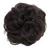 CAISHA by PRETTYSHOP XL Postiche Choucho Avoir Les Cheveux Relevés Volumineux Bouclé Chignon Mélange De Gris G19E