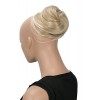 CAISHA by PRETTYSHOP Chignon Postiche Natte Hepburn-Bun Choucho Avoir Les Cheveux Relevés Brun Foncé DC11