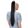 CAISHA by PRETTYSHOP 70cm Postiche Natte Queue De Cheval Extensions De Cheveux Raide Brun Noir H158