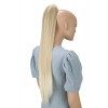 CAISHA by PRETTYSHOP 70cm Postiche Natte Queue De Cheval Extensions De Cheveux Raide Brun Noir H158