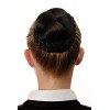 WIG ME UP - N796-2+33/35M Chignon extension sophistiqué tressé peigne mélange brun noir acajou brun-rouge