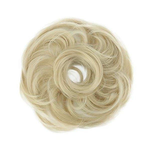 CAISHA by PRETTYSHOP Pièce De Cheveux Cheveux Cravate Chignons Coiffures De Mariée Volumineux Chignon Désordonné Légèrement O