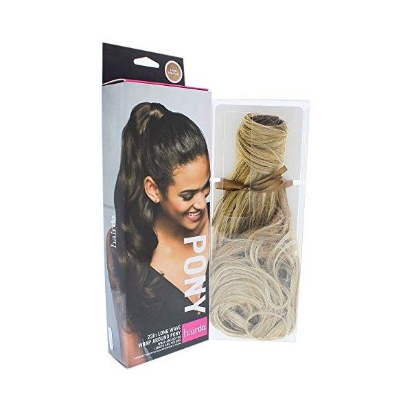 HairDo 23" Wavy Wrap Around Pony - 58cm Ondulés Enrouler Autour De Poney par Ken Paves et Jessica Simpson R14/88 Golden Whea