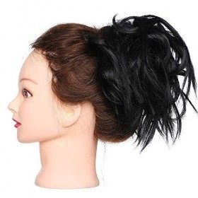 Chignon Chignon Chouchou Chouchou Messy Bouclés 45G Cheveux Ruban Ondulés Extensions Cheveux Donut Chignon Postiches