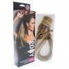 Hairdo simplement droite Pony - 25 R14 miel et gingembre pour les femmes de 18 pouces Extension de cheveux