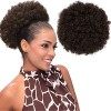 Extensions de cheveux frisé afro pour avec cordon de serrage pour femme noire, taille XL