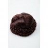 WIG ME UP - N796-2+33/35M Chignon extension sophistiqué tressé peigne mélange brun noir acajou brun-rouge