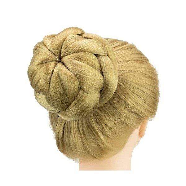 IMISSU Tressé Chignon Danseur Couverture De Cheveux Donut Postiches Chouchous Chignon Perruque Updo Fête De Mariage pour les 