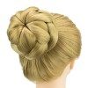 IMISSU Tressé Chignon Danseur Couverture De Cheveux Donut Postiches Chouchous Chignon Perruque Updo Fête De Mariage pour les 