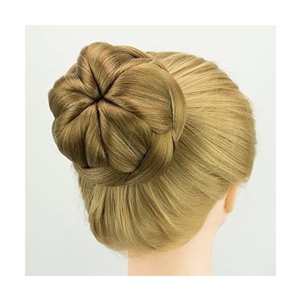 IMISSU Tressé Chignon Danseur Couverture De Cheveux Donut Postiches Chouchous Chignon Perruque Updo Fête De Mariage pour les 