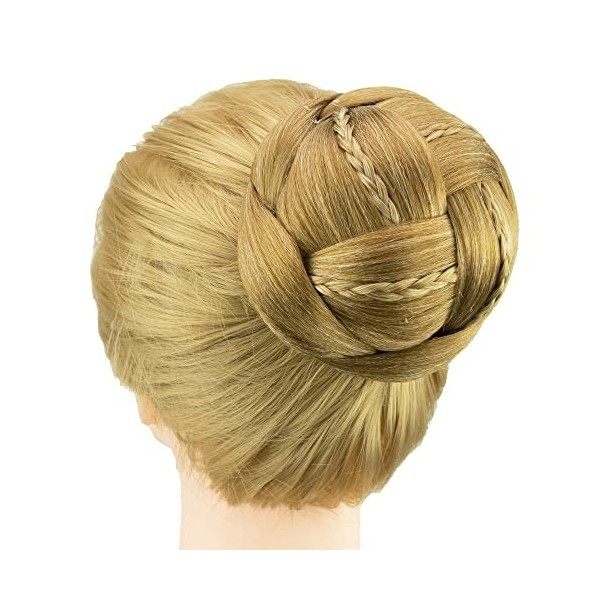 IMISSU Tressé Chignon Danseur Couverture De Cheveux Donut Postiches Chouchous Femmes Cheveux Chignons Perruque Updo pour la F