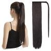 BARSDAR Postiche Queue de Cheval Extension Semble Naturel 66 cm Postiche Extension de Cheveux Longue Wrap Aroud Ponytail Exte