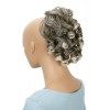 CAISHA by PRETTYSHOP Postiche Chouchou Updo Volumineux Bun Désordonné Bouclé Mélange Blond G12L