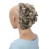 CAISHA by PRETTYSHOP Postiche Chouchou Updo Volumineux Bun Désordonné Bouclé Mélange Blond G12L