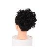 Postiche Cheveux Court Messy Curly Dish Peignes à cheveux Clip en queue de cheval Chouchou Chignon Chignon Extension Synthéti