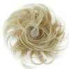 CAISHA by PRETTYSHOP Postiche Choucho Avoir Les Cheveux Relevés Volumineux Léger Ondulé Chignon Blonde Platine G16C