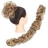 Postiches Bouclés Ondulés DIY Wrap Around Bun Hair Scrunchie Wavy Donut Chignons for femmes enfants Messy Bun Hair Piece Exte