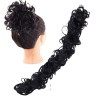 Postiches Bouclés Ondulés DIY Wrap Around Bun Hair Scrunchie Wavy Donut Chignons for femmes enfants Messy Bun Hair Piece Exte