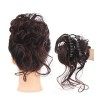 Postiches Bouclés Ondulés 1 PCS Synthétique Bouclés Ondulés Postiches Griffe Clip dans Plat Cheveux Griffe Chignon Chignon fo