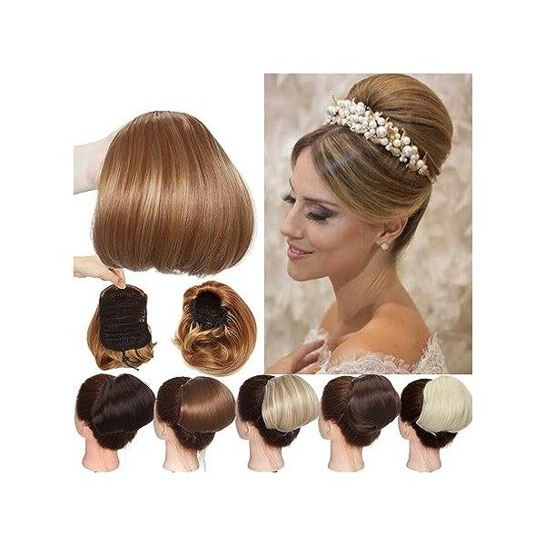 Chignon Cheveux Postiches Chignon Queue de cheval avec cordon de serrage for chignon de cheveux synthétiques Chignon Postiche