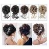 Chignon Cheveux Postiches Chignon Synthétique Messy Bun Morceau De Cheveux Tousled Updo Extension De Chignons De Cheveux Band