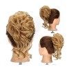 Chignon Cheveux Postiches Chignon Chignon désordonné for femme, extensions de chignon ébouriffé, chignon synthétique élastiqu