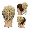 Chignon Cheveux Postiches Chignon Chignon désordonné for femme, extensions de chignon ébouriffé, chignon synthétique élastiqu