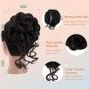 S-Noilite Agrafe Postiche Cheveux Chignon Griffe Queue de Cheval Extension Synthétique Queue de Cheval Chignon Extensions Che