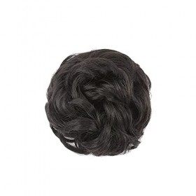 Extensions de Cheveux Naturel Postiche Cheveux Caoutchouc Chouchou Scrunchy Hair Extensions Chignon VOLUMINEUX Bouclés Décoif
