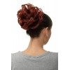 WIG ME UP - Extension chignon fourni volumineux natte queue de cheval mélange rouge, acajou-rouge cuivré Q840-33T350