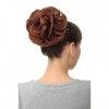 WIG ME UP - Extension chignon fourni volumineux natte queue de cheval mélange rouge, acajou-rouge cuivré Q840-33T350